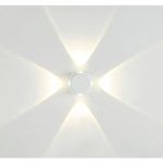IL.0014.0016-4 WH Светильник настенный LED 4*2W 4000K Белый 220V IP54