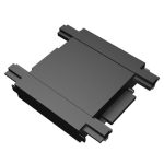 IL.0007.3000 BK I - соединитель для ультратонкого магнитного шинопровода 48В, Черный