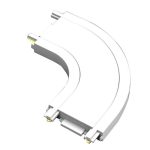 IL.0007.3002 WH C - соединитель для ультратонкого магнитного шинопровода 48В, Белый