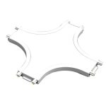 IL.0007.3004 WH X - соединитель для ультратонкого магнитного шинопровода 48В, Белый