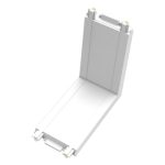 IL.0007.3005 WH Внутренний L - соединитель (потолок-стена) для ультратонкого магнитного шинопровода 48В, Белый