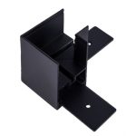 IL.0007.4101 BK L - соединитель для профиля для ультратонкого магнитного шинопровода 48В, Черный