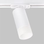 IL.0010.0014 WH Светильник на однофазный трек 220В. GU10 10Вт. Белый