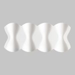 IL.0014.0019-8-WH Светильник настенный LED 8x1W 4200K Белый 220V IP54