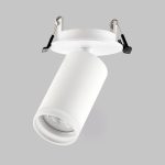 IL.0005.2001-R-WH Светильник GU10 1*10W потолочный встраиваемый спот Белый