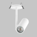 IL.0005.4200-1R-WH Светильник GU10 1*10W потолочный встраиваемый спот Белый