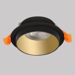 IL.0029.0011-BMG Светильник встраиваемый GU10 50W Черный/Матовое Золото