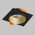 IL.0029.0012-BMG Светильник встраиваемый GU10 50W Черный/Матовое Золото