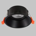 IL.0029.0003-BK Светильник встраиваемый поворотный GU10 50W Черный