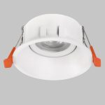IL.0029.0003-WH Светильник встраиваемый поворотный GU10 50W Белый