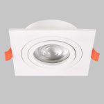 IL.0029.0008-WH Светильник встраиваемый поворотный GU10 50W Белый