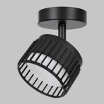 IL.0005.2301-BK Светильник GX53 1*12W настенно-потолочный спот Черный
