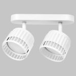 IL.0005.2301-2-WH Светильник GX53 2*12W настено-потолочный спот Белый