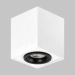 IL.0005.2500-WBK Светильник GU10 1*50W потолочный спот Белый / Черный