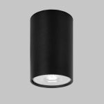 IL.0005.2700-BK Светильник GU10 1*10Вт потолочный спот Черный