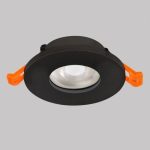 IL.0029.0006-BK Светильник встраиваемый GU10 10W IP44 Черный