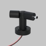 IL.0060.4001-W-BK L - соединитель с изменяемым углом 70-220° настенно-потолочный монтаж, 24В с проводом, Черный