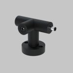 IL.0060.4008-BK T - соединитель (1-IN, 2-OUT) настенно-потолочный монтаж 24В, Черный