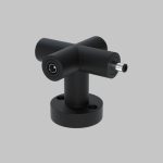 IL.0060.4010-BK X - соединитель настенно-потолочный монтаж 24В, Черный