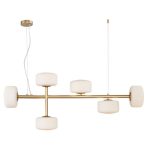 MD.7370-1-P YELLOW Люстра подвесная 1*60Вт E27