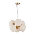 MD.78778-1-P BK+AB Люстра подвесная 1*60Вт E27