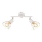 SP.036-62-19 Светильник Спот E14 2*60Вт, WH+CH