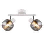 SP.039-52-15 Светильник Спот Е14 2*60Вт, WH