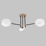 MD.4144-3-S-BK+FGD Люстра потолочная 3*Е27