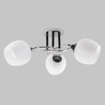 MD.3618-3-S-CH+BK Люстра потолочная 3*Е27