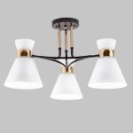 MD.5692-3-S-COFFEE+FGD Люстра потолочная 3*Е27