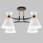 MD.5692-4-S-COFFEE+FGD Люстра потолочная 4*Е27