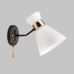 MD.5692-1-W-COFFEE+FGD Бра настенное 1*Е27