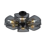 MD.5460-6-S-BK+COP Люстра потолочная 6*Е27