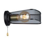 MD.5460-1-W-BK+COP Бра настенное 1*Е27