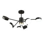 PLC-7051-730-6 Люстра светодиодная, 48W, 3000K+6500K, пульт ДУ