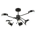 PLC-7051-730-8 Люстра светодиодная, 62W, 3000K+6500K, пульт ДУ