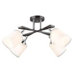 MD.5959-4-S-COFFEE+CH Люстра потолочная 4*Е27