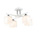 MD.5985-4-S-WH+CH Люстра потолочная 4*Е27