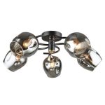 MD.5963-5-S-COFFEE+FGD Люстра потолочная 5*Е27