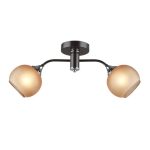 MD.5965-2-S-COFFEE+CR Люстра потолочная 2*Е27