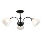 MD.4188-3-S-BK+AB Люстра потолочная 3*Е27