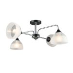 MD.4196-4-S-CH+BK Люстра потолочная 4*Е27