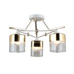 MD.2133-3-S-FGD+WH Люстра потолочная 3*Е27