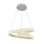 PLC-7052-700 Люстра светодиодная, 59W, 3000K+6500K, пульт ДУ