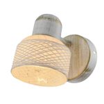 SP.041-11-80 Спот настенно-потолочный E27 1*60W белая патина