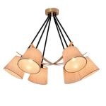 MD.1706-1-P BK Люстра подвесная 1*60Вт E27