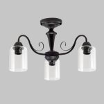 MD.3987-3-S-BK-V2 Люстра потолочная 3*60Вт E27