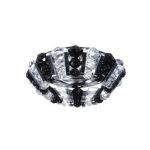 IL.0017.5518 Светильник MR16 встраиваемый Хром, Хрусталь прозрачный/черный GU5.3 50Вт