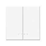 Systeme Electric ARTGALLERY 2-клавишный ВЫКЛЮЧАТЕЛЬ с подсветкой, сх.5а, 10АХ, механизм, ЛОТОС