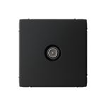 Systeme Electric ARTGALLERY TV РОЗЕТКА оконечная 1DB, механизм, КАРБОН